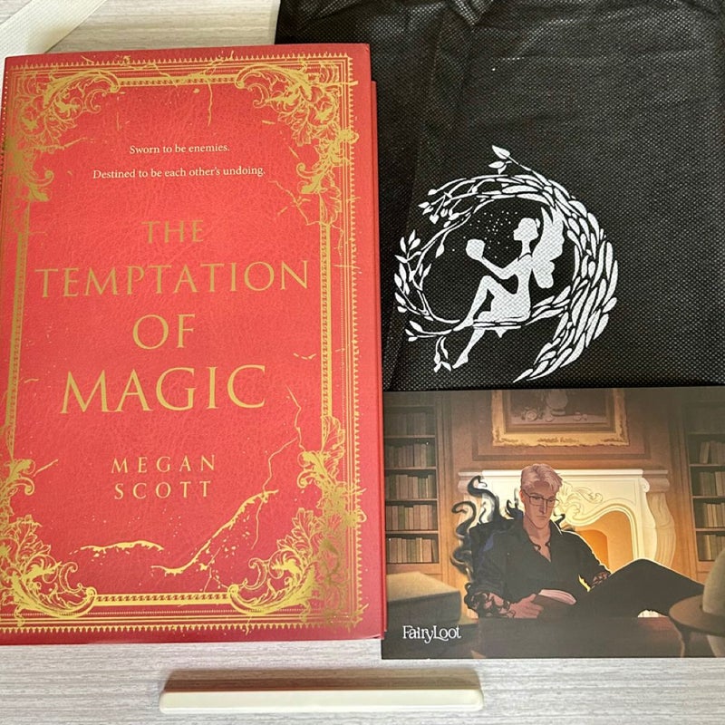 The Temptation of Magic (Signed Fairyloot NEW HC 2024)
