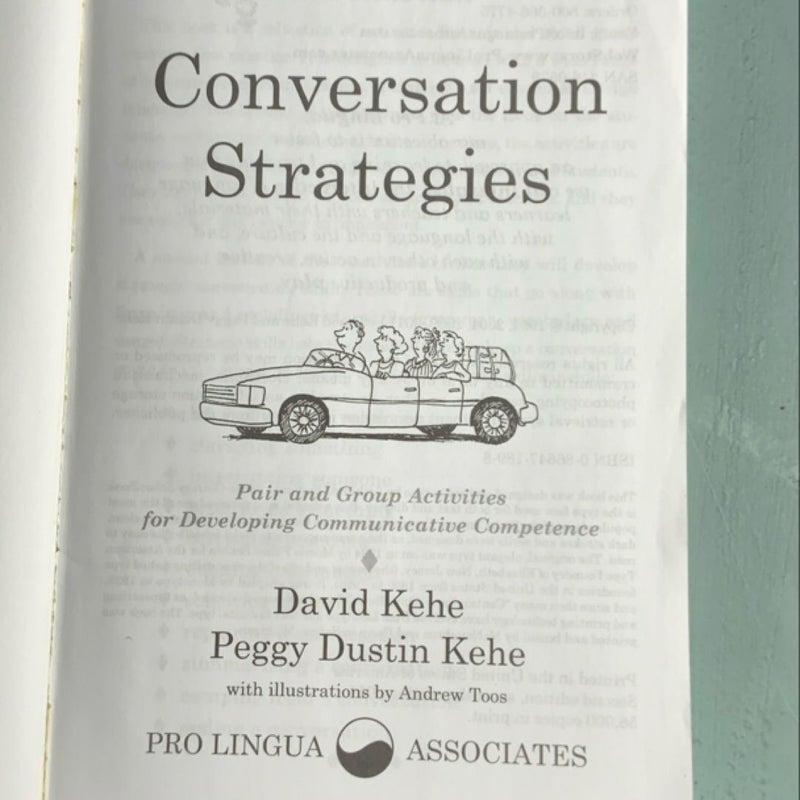 Conversation Strategies