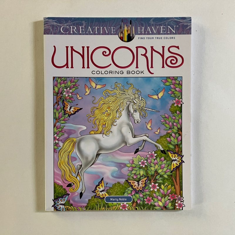 Creative Haven Mermaids, Enchanted Fairies, Unicorns Adult Coloring Books