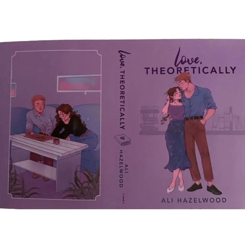 Ali Hazelwood Love Theoretically Illumicrate Afterlight Dust Jacket