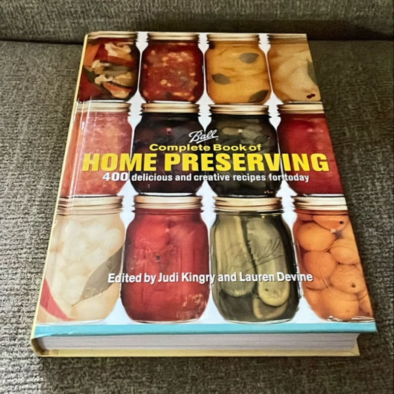 Ball Complete Book of Home Preserving