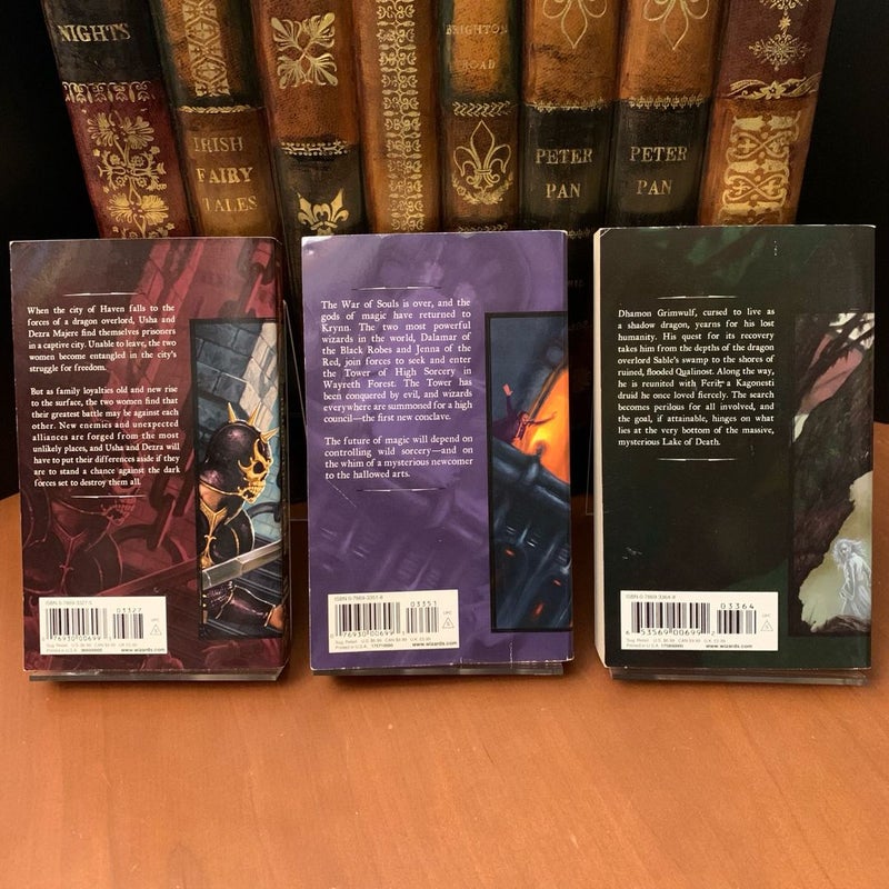 DragonLance: Complete Age of Mortals Series 1-6: Conundrum, Lioness, Dark Thane, Prisoner of Haven, Wizard’s Conclave, Lake of Death