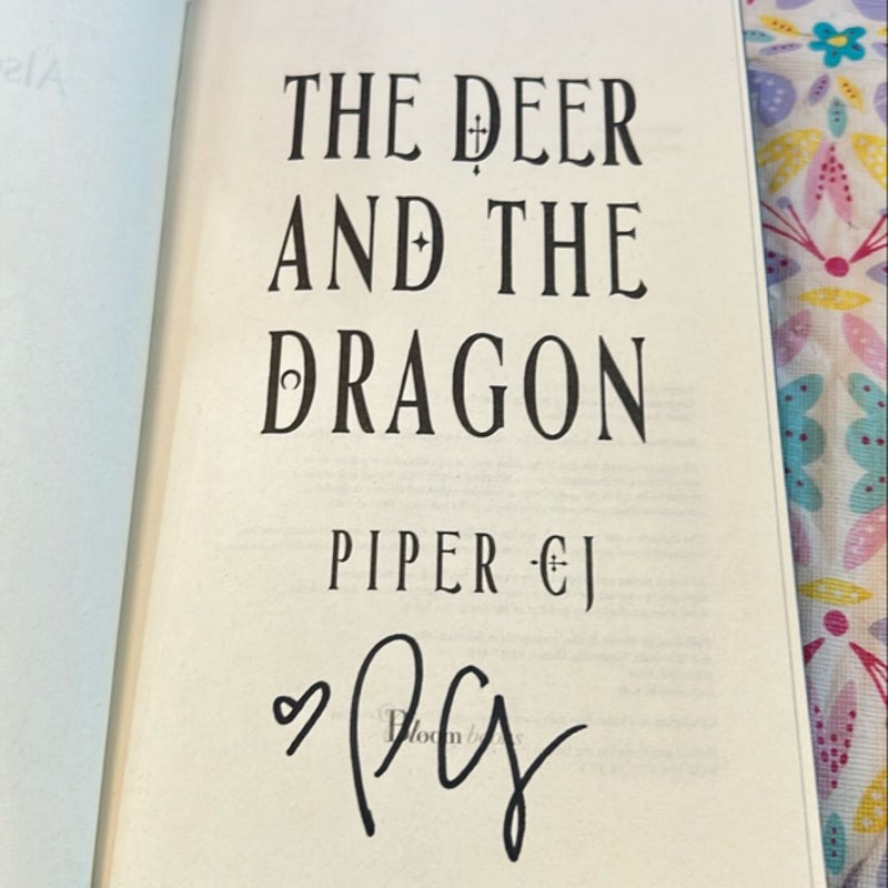 The Deer and the Dragon *Signed & Sprayed Edges