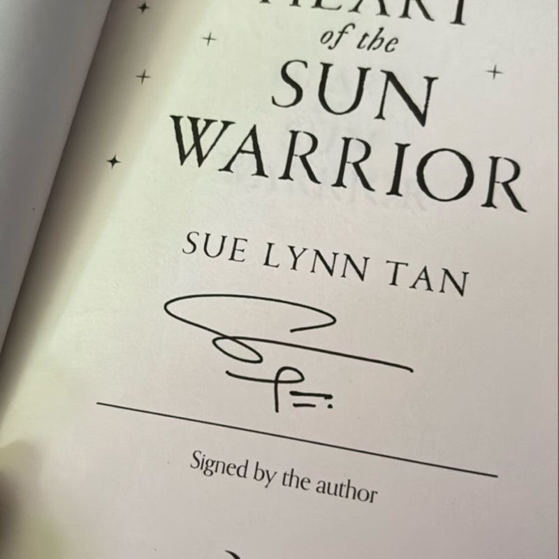 Heart of the Sun Warrior (Signed Fairyloot Edition) 