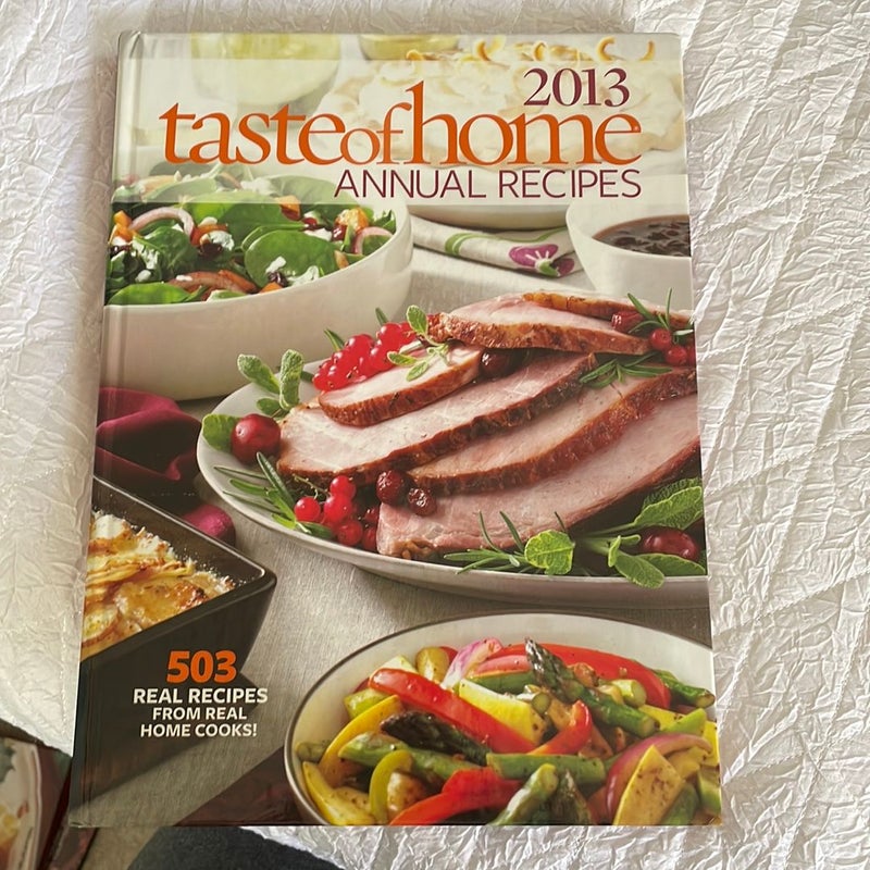 2013 Taste of Home Annual Recipes