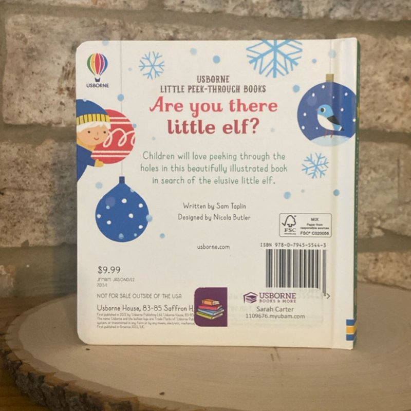 Are you there little elf?