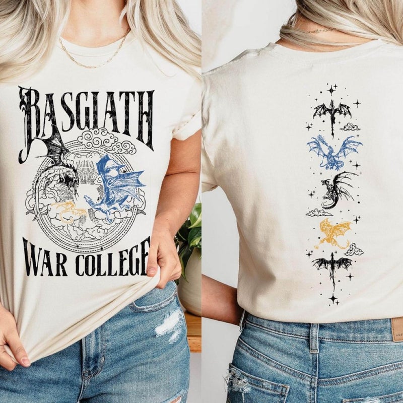 Fourth Wing Basgiath War College Gildan T Shirt