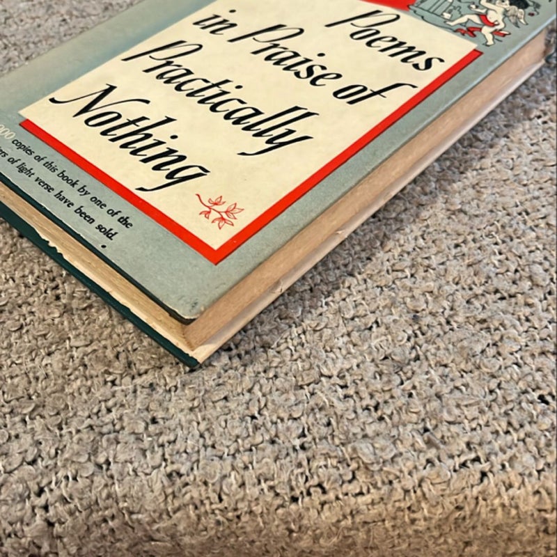Poems in Praise of Practically Nothing *1941 edition