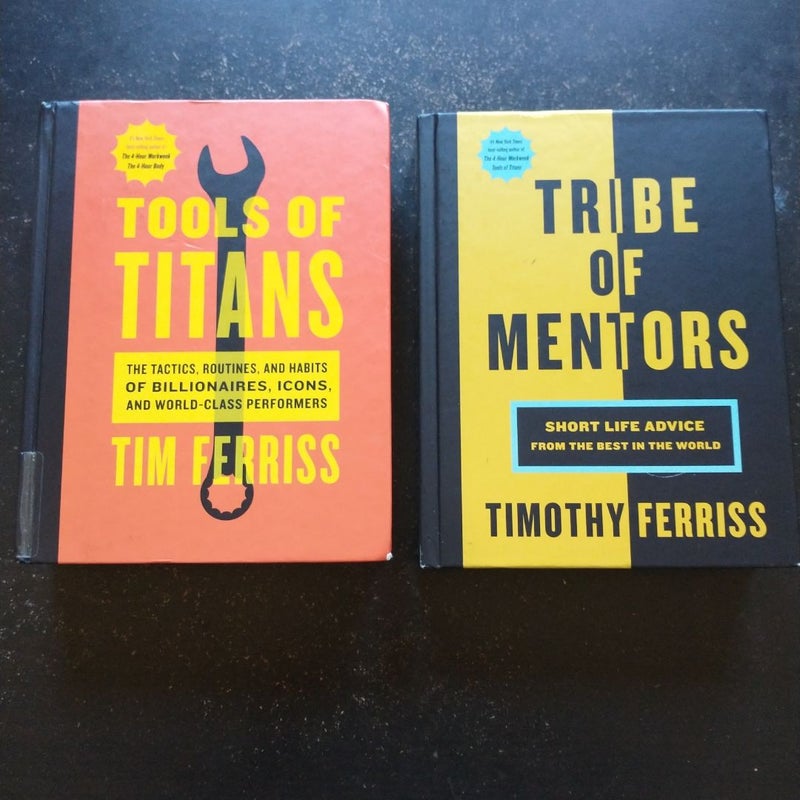 Timothy Ferriss Bundle (Tools of Titans & Tribe of Mentors)