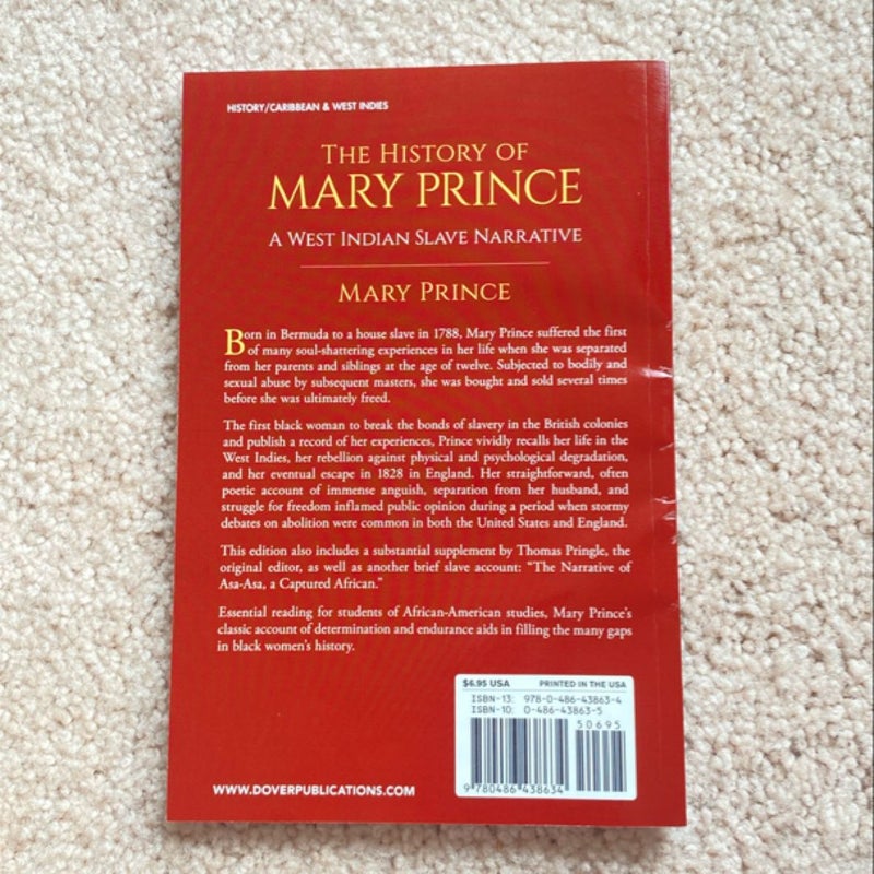 The History of Mary Prince