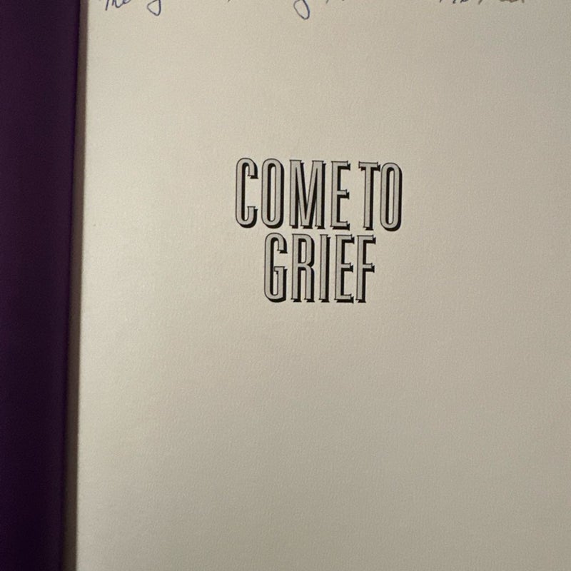 Come to Grief by Dick Francis First Edition (Very Good) Pre-owned Hardcover
