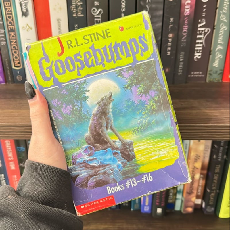 Vintage 90s Goosebumps #13-16 by RL Stine