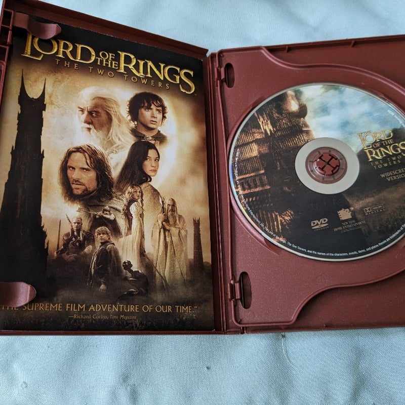 The Two Towers ( Lord of the Rings) DVD Widescreen 