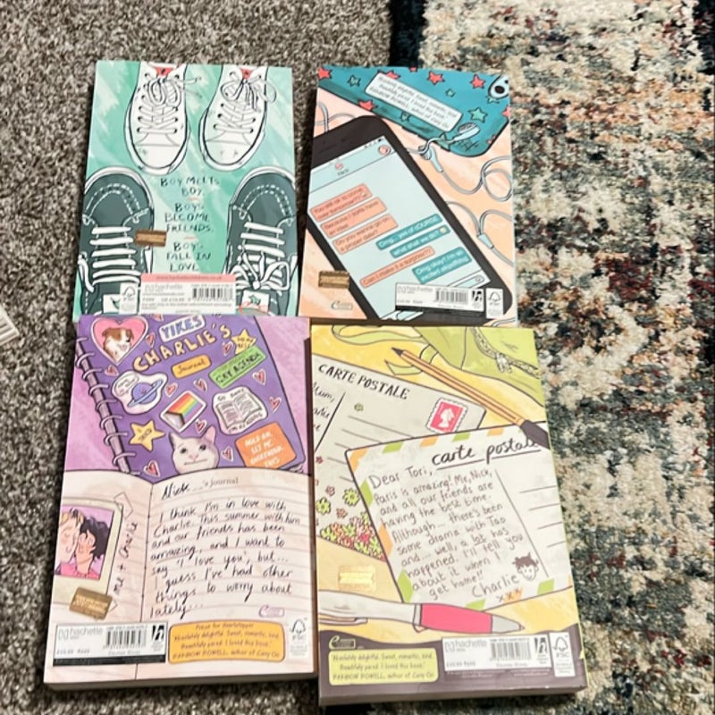 Heartstopper #1-4 Box Set