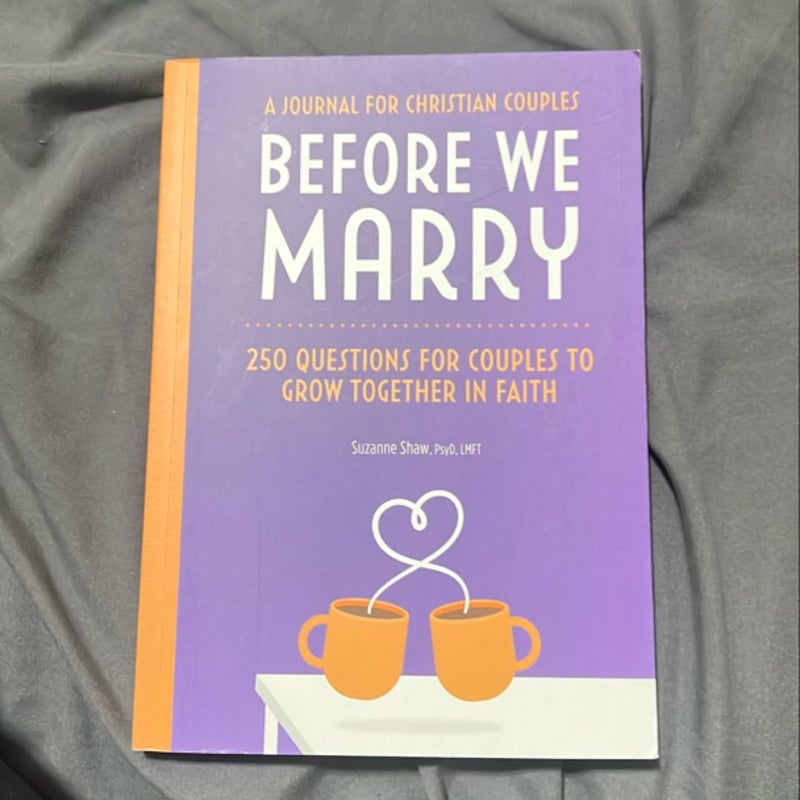 Before We Marry