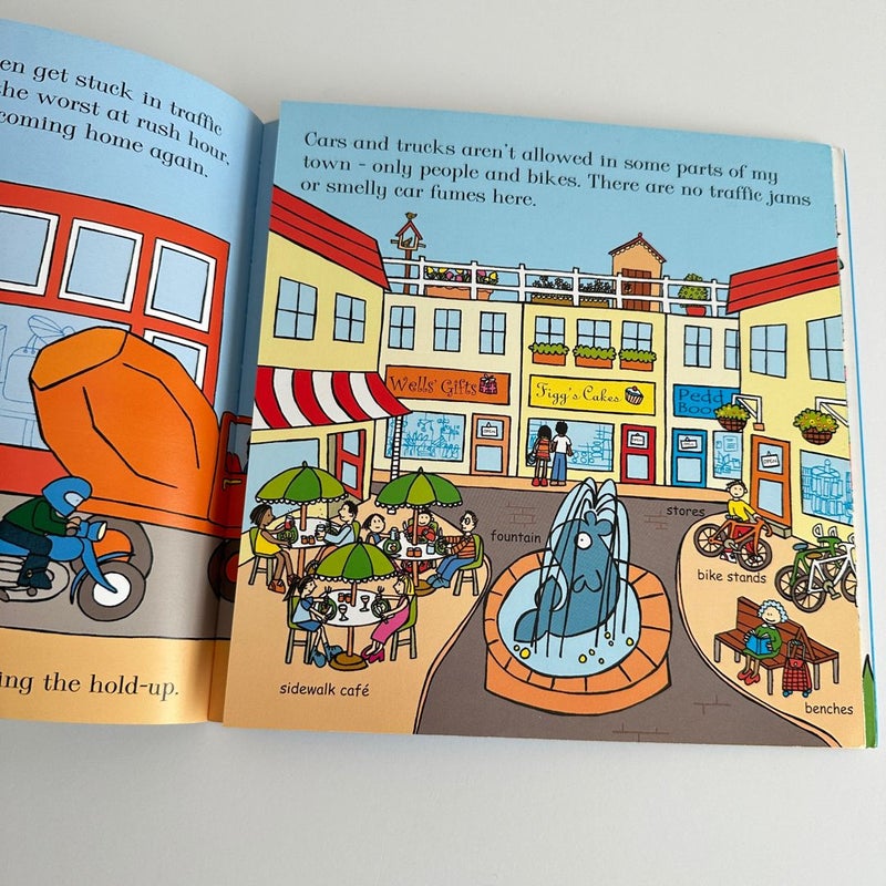 Usborne My Town, Lift-the-Flap