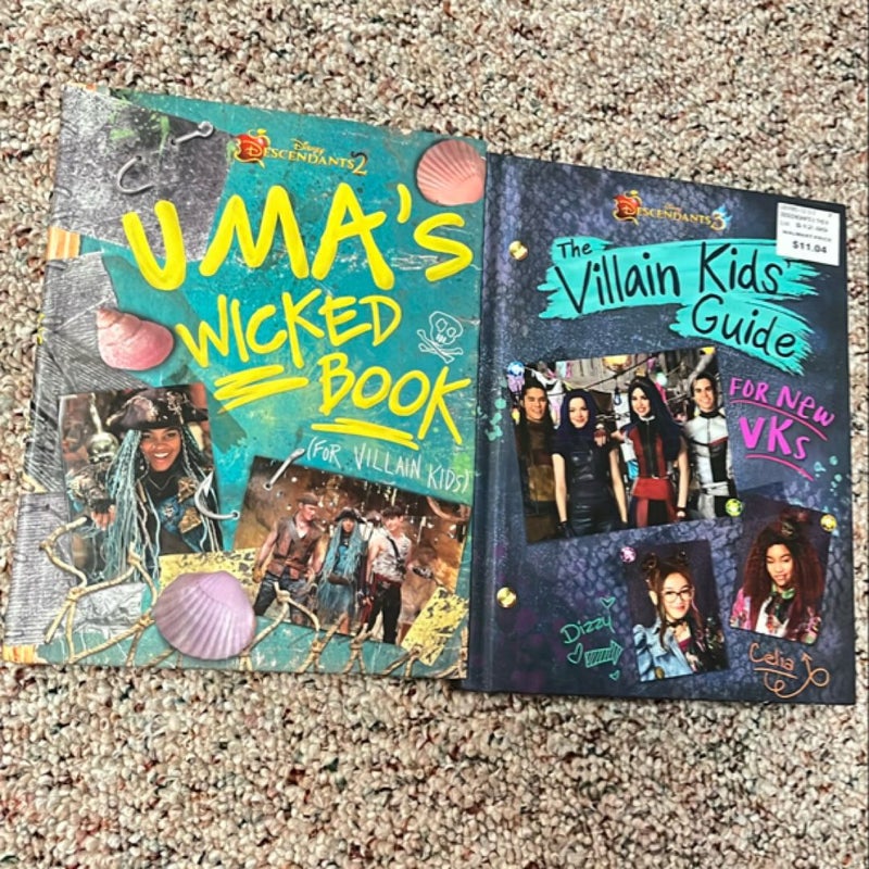 Descendants 2 & 3: Uma’s Wicked Book & Villain Kids Guide