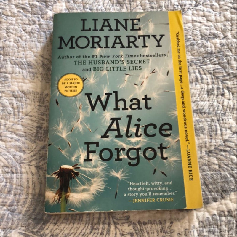 What Alice Forgot