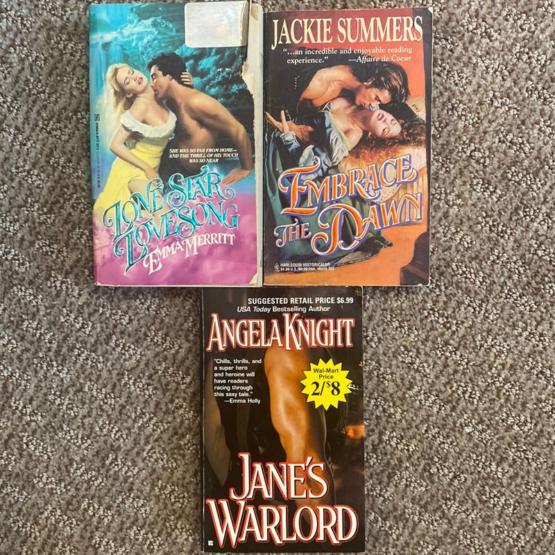 Jackie Summers/Angela Knight/Emma Merritt Novels 