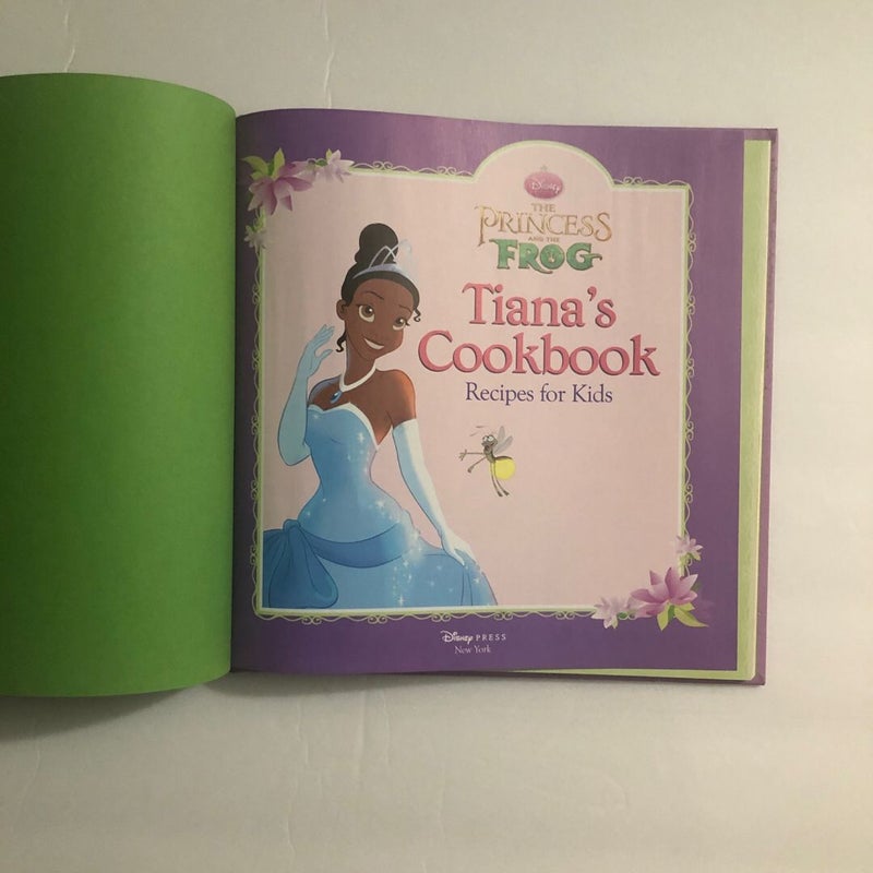 Disney Princess and The Frog Tiana’s Cookbook Recipes for Kids