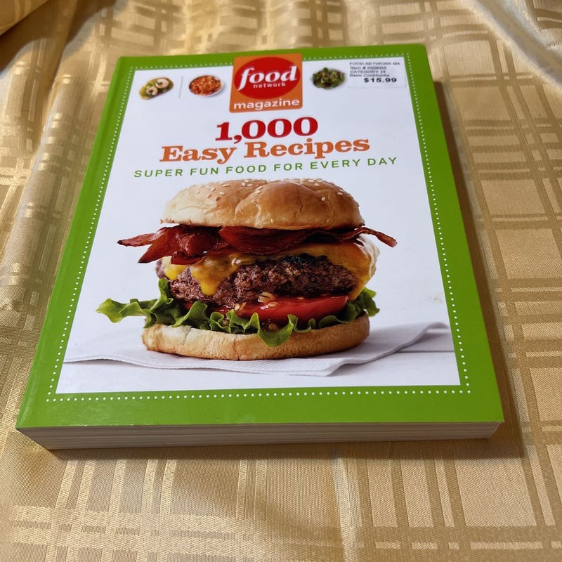Food Network Magazine 1,000 Easy Recipes