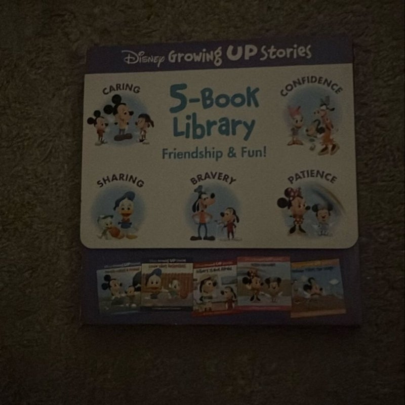 Disney Growing up Stories: 5-Book Library Friendship and Fun!