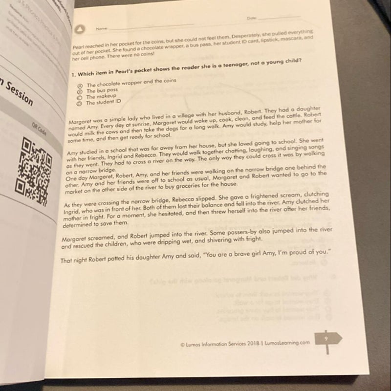 Georgia Milestones Assessment System Test Prep: Grade 3 English Language Arts Literacy (ELA) Practice Workbook and Full-length O