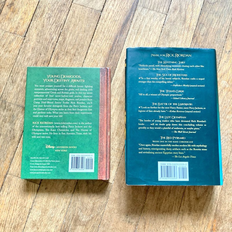The Heroes of Olympus Set (books 1-5 + The Demigod Diaries)
