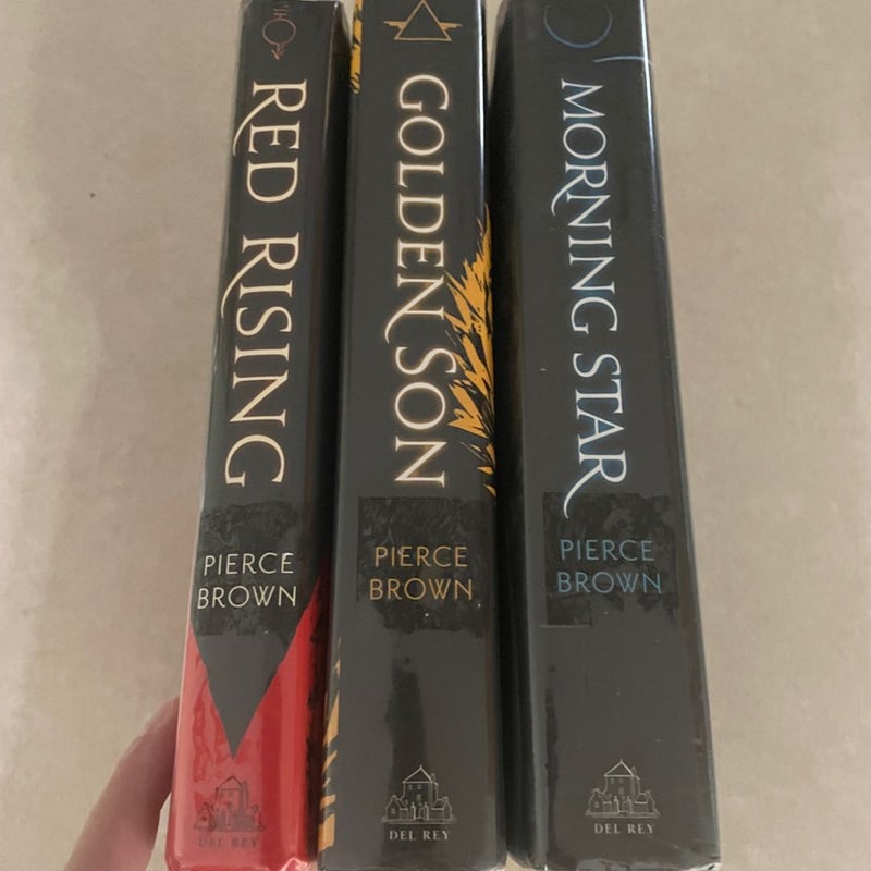 Red Rising Trilogy Hardcover (Ex-Library)