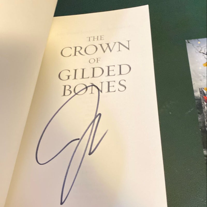 The Crown of Gilded Bones (signed)