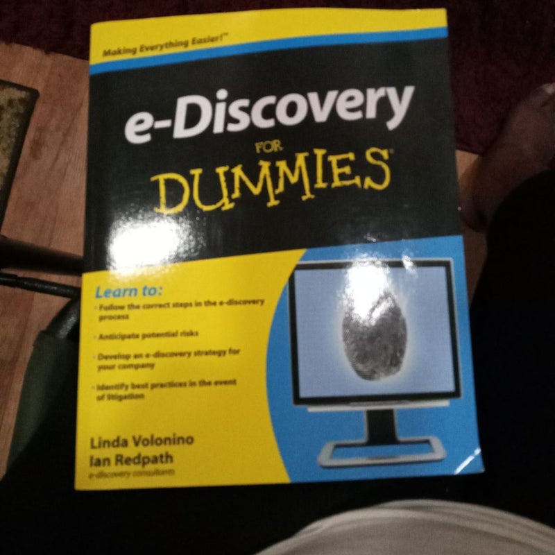 E-Discovery for Dummies