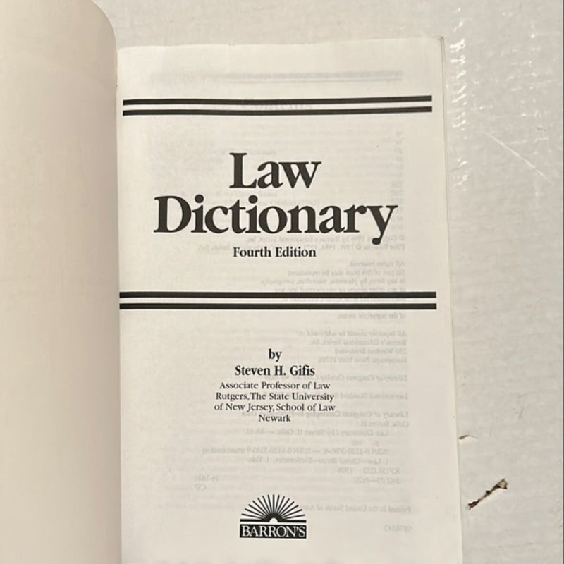 Law dictionary 