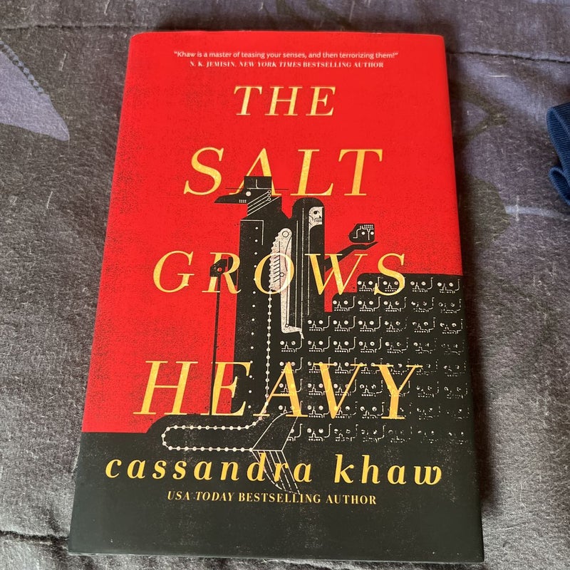 The Salt Grows Heavy - Signed by author 