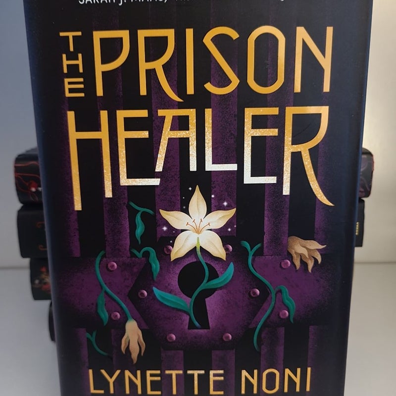 The Prison Healer (Fairyloot edition) by Lynette Noni, Hardcover 