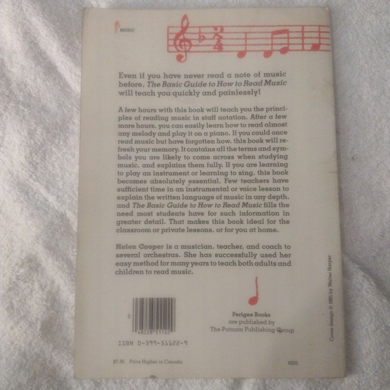 The basic guide to how to read music