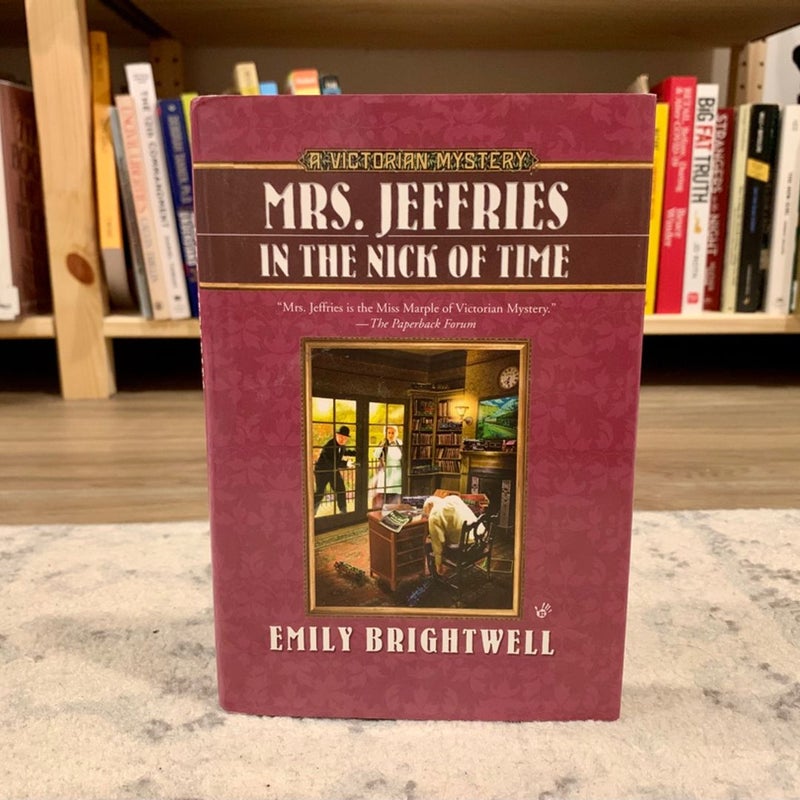 Mrs. Jeffries in the Nick of Time