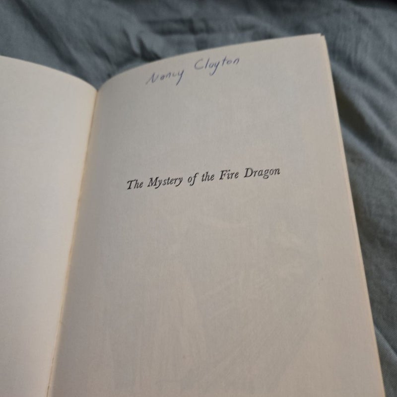 Nancy Drew 38: the Mystery of the Fire Dragon by Carolyn Keene