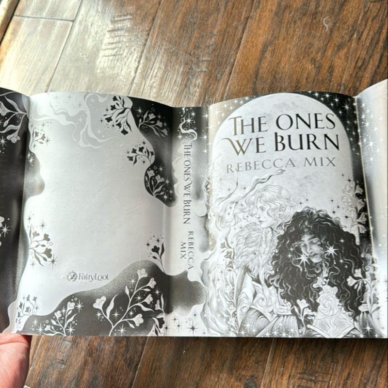 The Ones We Burn - Fairyloot signed, exclusive edition