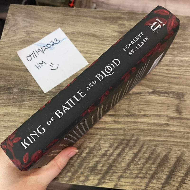 King of Battle and Blood - Signed