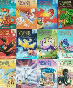 LOT OF 12 DRAGON MASTERS PICTURE BOOK BRANCH SER. # 1-11, 15 + 17 BY TRACEY WEST