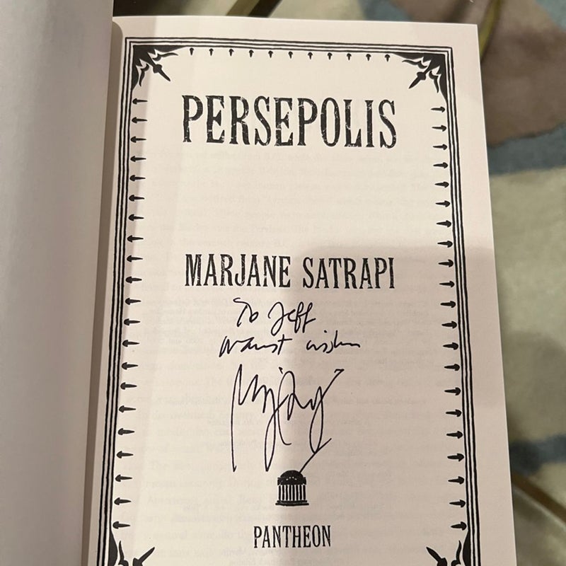 Persepolis 1 & 2-Signed by Author