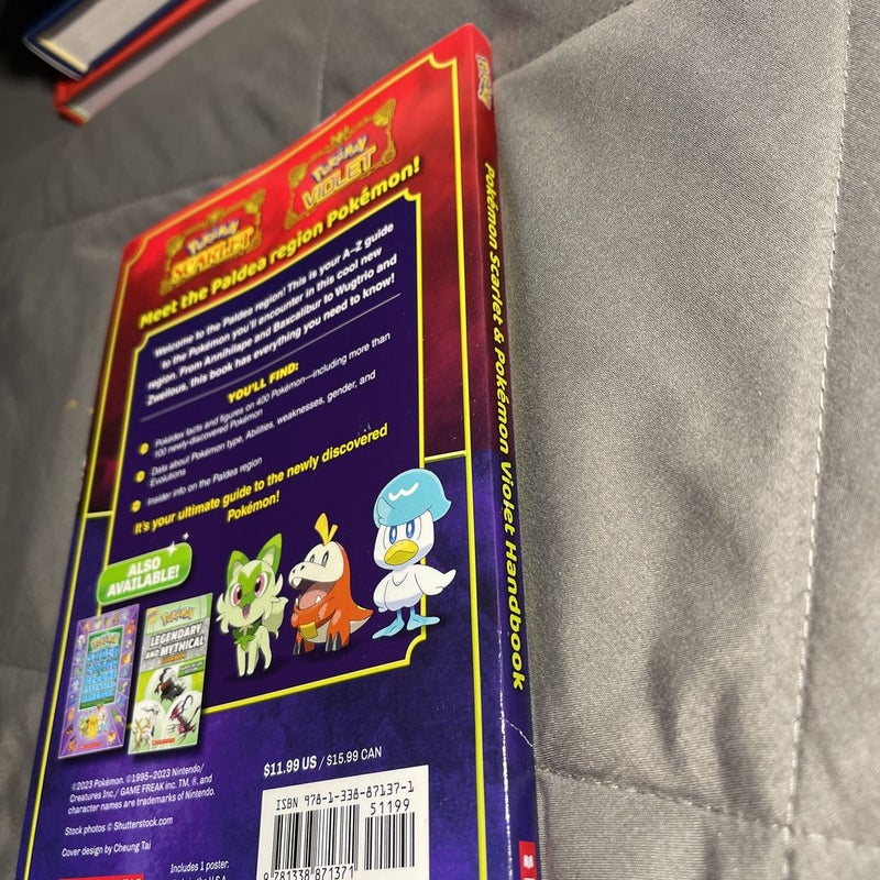 Scarlet & Violet Handbook (Pokémon) - by Scholastic (Paperback)
