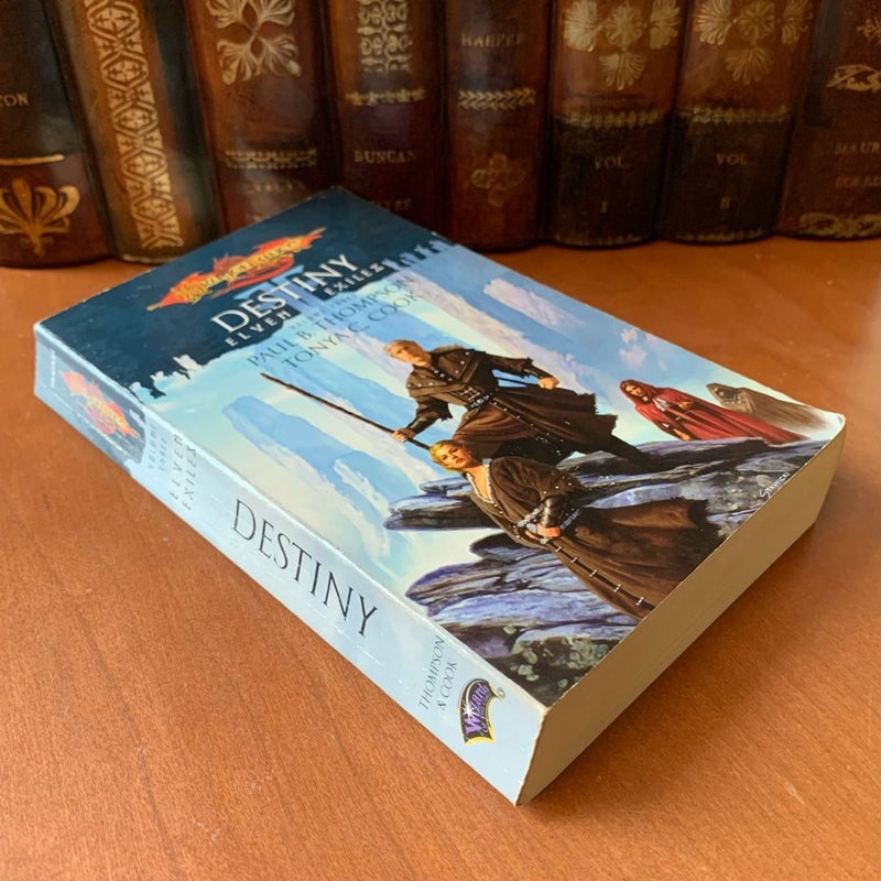 DragonLance: Destiny, Elven Exiles 3, First Edition First Printing