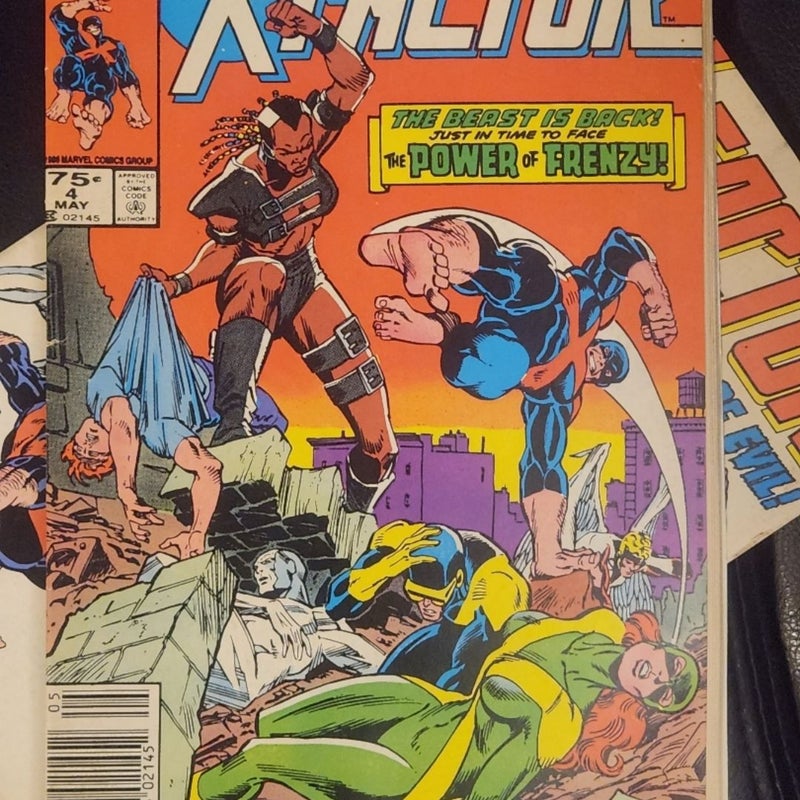 X-Factor, vol. 1 issues 1-5