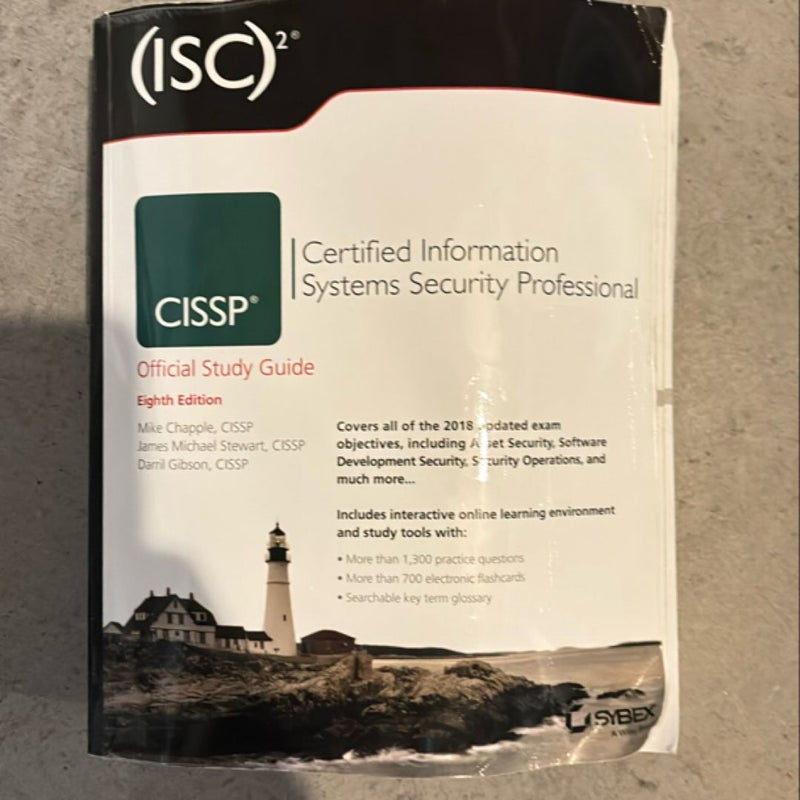 (ISC)2 CISSP Certified Information Systems Security Professional Official Study Guide