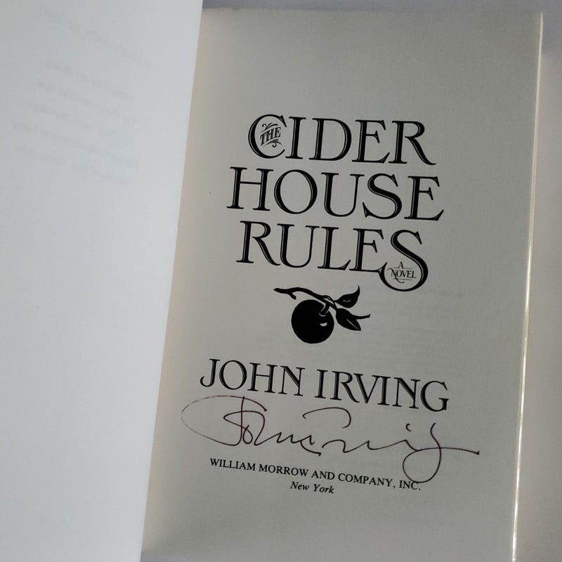 The Cider House Rules *SIGNED*