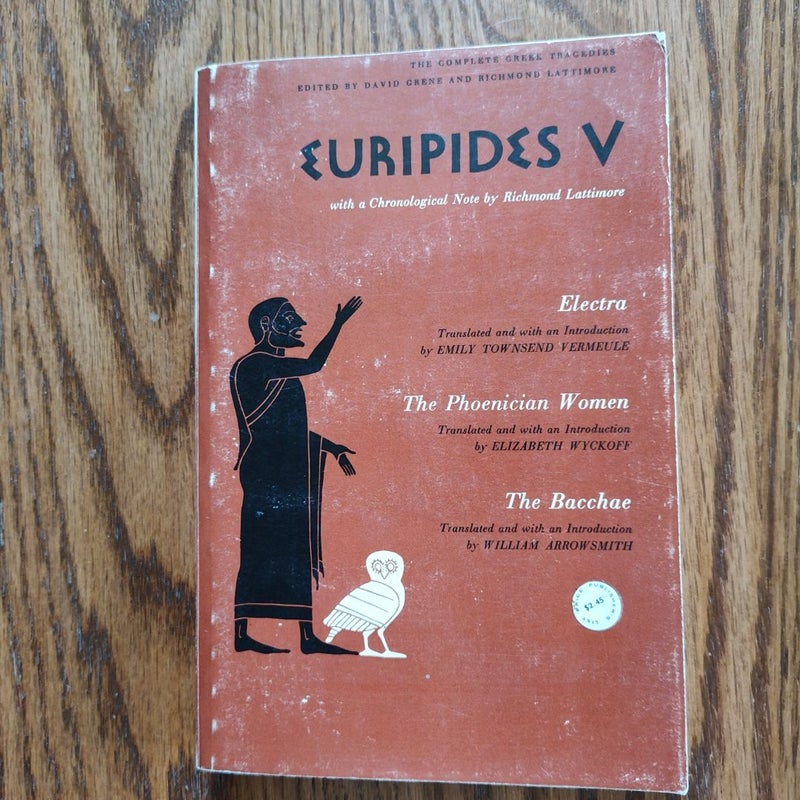 The Complete Greek Tragedies: Euripides V