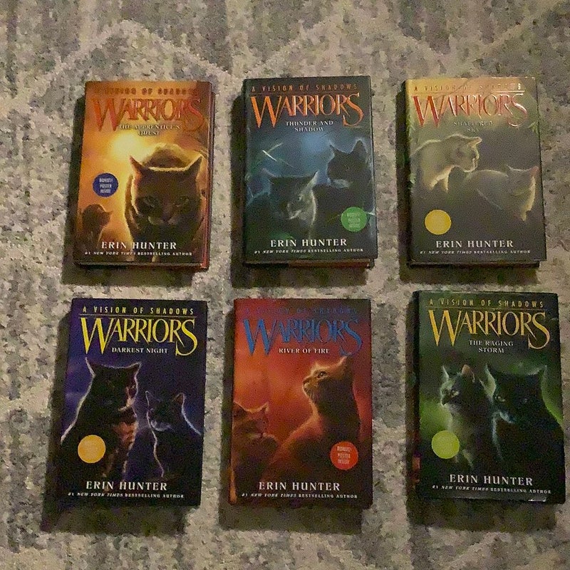 Warriors: A Vision of Shadows books 1-6