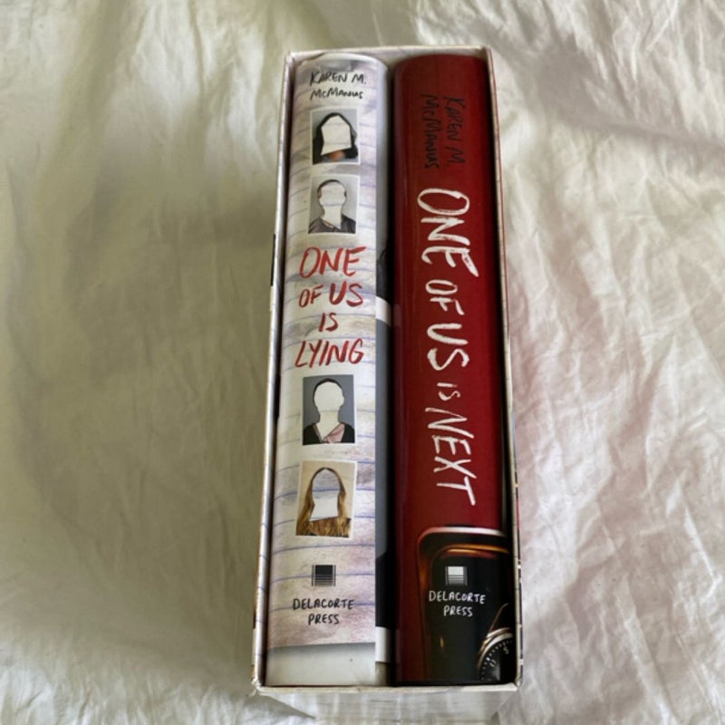 Karen M. Mcmanus 2-Book Box Set: One of Us Is Lying and One of Us Is Next