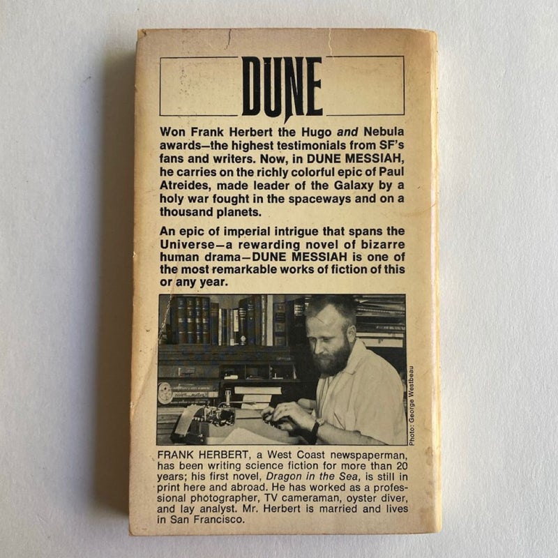 Dune Messiah (1st Printing)